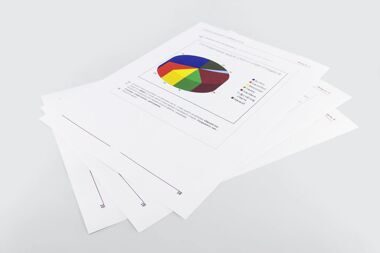Цветная печать А4, 80гр, двухсторонняя